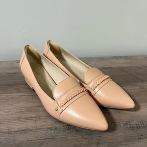 Cole Haan Braided Leather Loafer Shoes